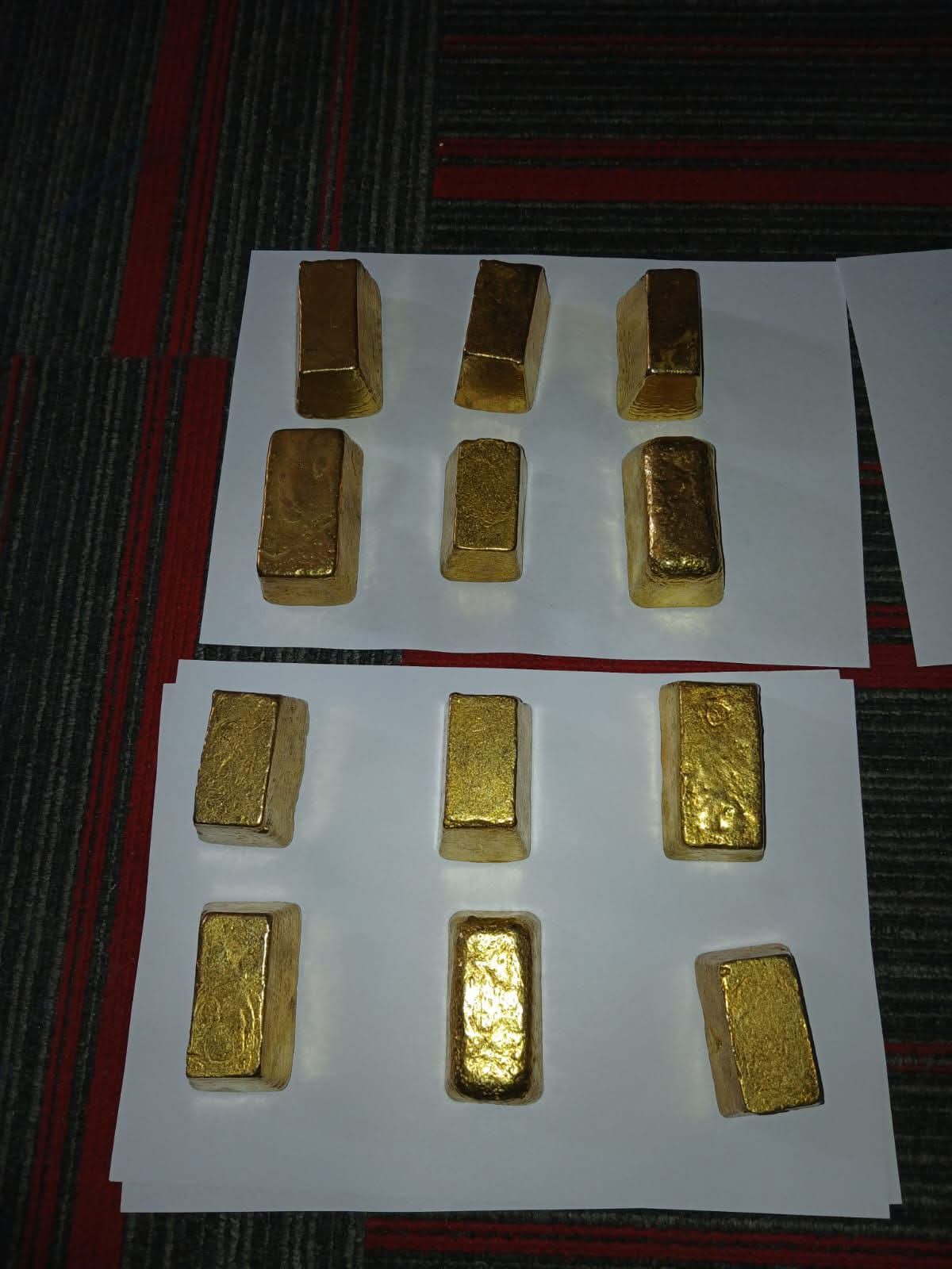 Gold bars and ingots at our Tanzania facility